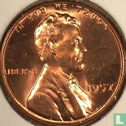 États-Unis 1 cent 1957 (sans lettre) - Image 1