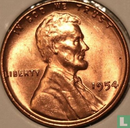 États-Unis 1 cent 1954 (sans lettre) - Image 1