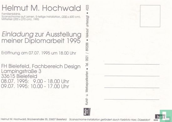 223 - Helmut M. Hochwald 'Familienbildnis' - Afbeelding 2