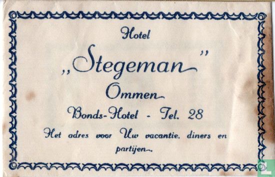 Hotel "Stegeman" - Afbeelding 1
