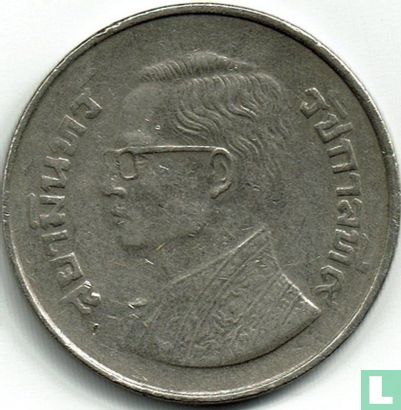 Thailand 5 baht 1977 (BE2520) - Afbeelding 2