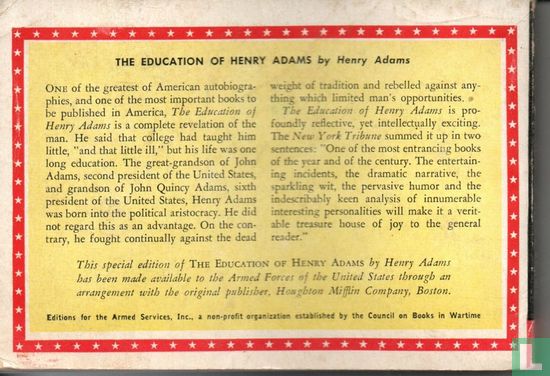 The education of Henry Adams - Bild 2