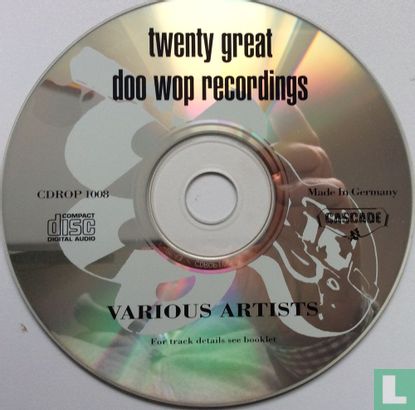 20 Great Doo Wop Recordings - Bild 3
