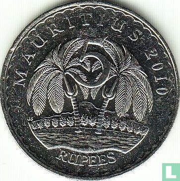Mauritius 5 rupees 2010 - Image 1
