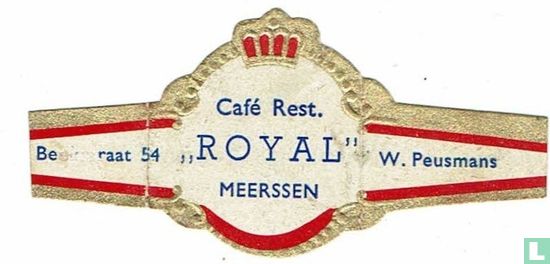 Café Rest. „ROYAL" Meerssen - Beekstraat 54 - W. Peusmans - Bild 1