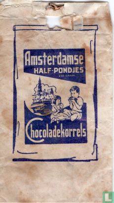 Amsterdamse Half-Pondjes Chocoladekorrels - Image 1