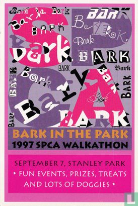 Bark In The Park 1997 SPCA Walkathon - Afbeelding 1