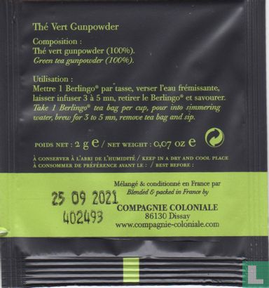 Thé Vert Gunpowder - Image 2
