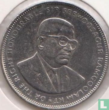 Mauritius 5 rupees 2012 (nickel plated steel) - Image 2