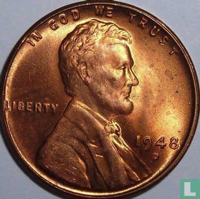 États-Unis 1 cent 1948 (D) - Image 1