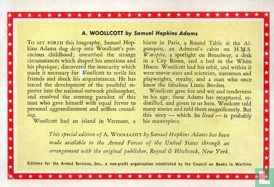 A. Woollcott, his life and his world  - Image 2