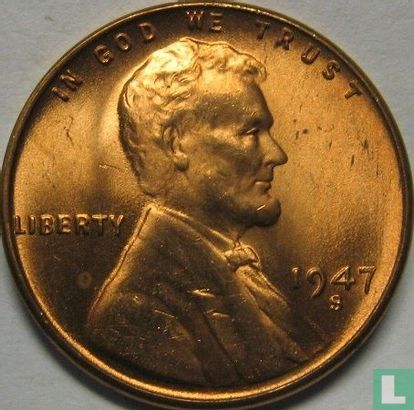 États-Unis 1 cent 1947 (S) - Image 1