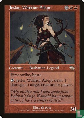 Jeska, Warrior Adept - Afbeelding 1