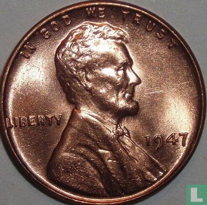 États-Unis 1 cent 1947 (sans lettre) - Image 1