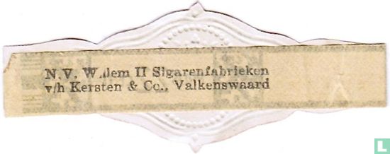 Prijs 22 cent - (Achterop: N.V. Willem II Sigarenfabrieken v/h Kersten & Co., Valkenswaard)  - Afbeelding 2