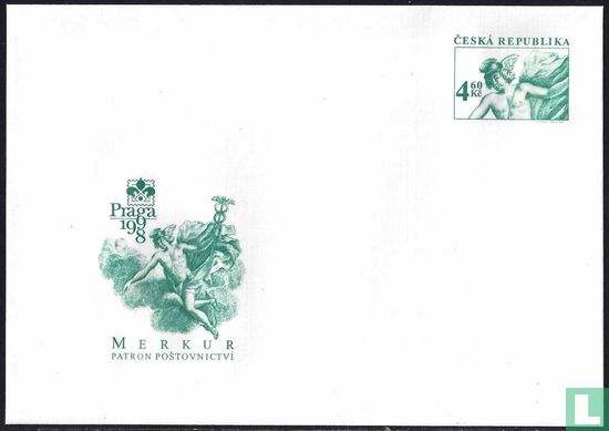 Postzegeltentoonstelling Praga 1998 - Afbeelding 1