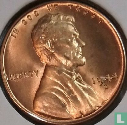 Vereinigte Staaten 1 Cent 1944 (Bronze - D) - Bild 1