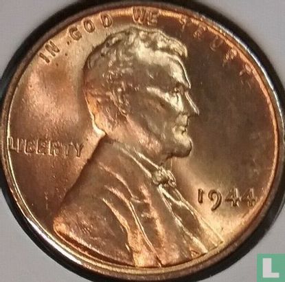 Vereinigte Staaten 1 Cent 1944 (Bronze - ohne Buchstabe) - Bild 1