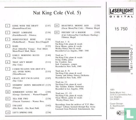 Nat King Cole (Vol.5) - Afbeelding 2