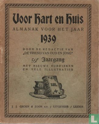 Almanak voor het jaar 1939 - Image 1