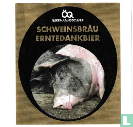 Herrmannsdorfer Schweinsbräu Erntedank bier - Bild 1