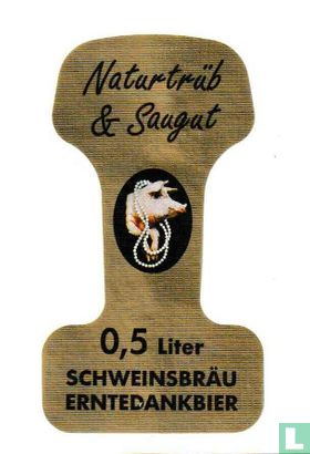 Herrmannsdorfer Schweinsbräu Erntedank bier - Bild 3