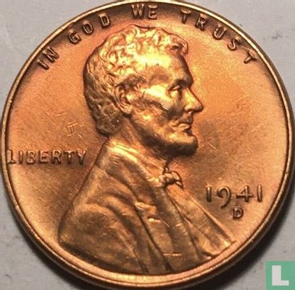 Vereinigte Staaten 1 Cent 1941 (D) - Bild 1