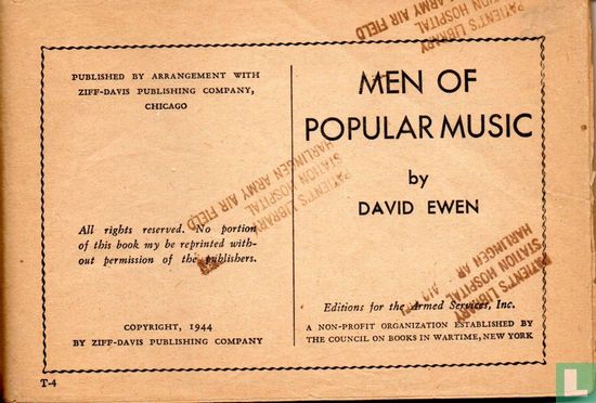 Men of popular music  - Bild 3