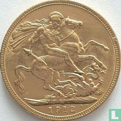 Australia 1 sovereign 1912 (M) - Image 1