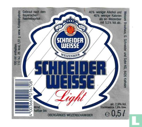 Schneider Weisse Light - Image 1