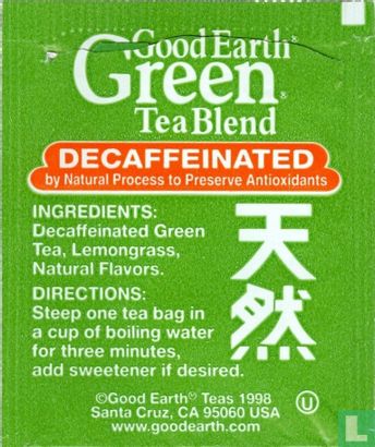 Green Tea Blend Decaffeinated - Afbeelding 2