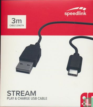Stream Play & Charge USB Cable - Afbeelding 1