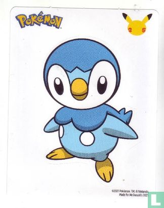 Pokemon 25 Years - Piplup (Happy Meal - McDonald's) - Image 1