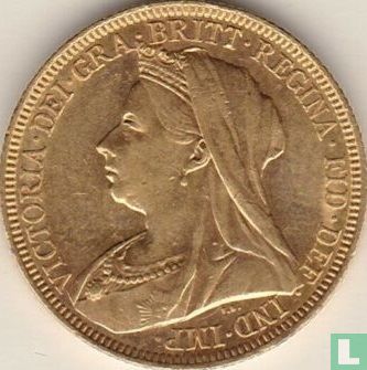 Australië 1 sovereign 1895 (S) - Afbeelding 2