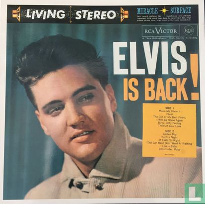 Elvis Is Back! - Image 1