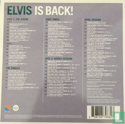 Elvis Is Back! - Afbeelding 2