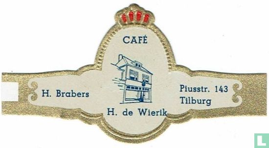 CAFË N. de Wierik - H. Brabers - Piusstr. 143 Tilburg - Image 1