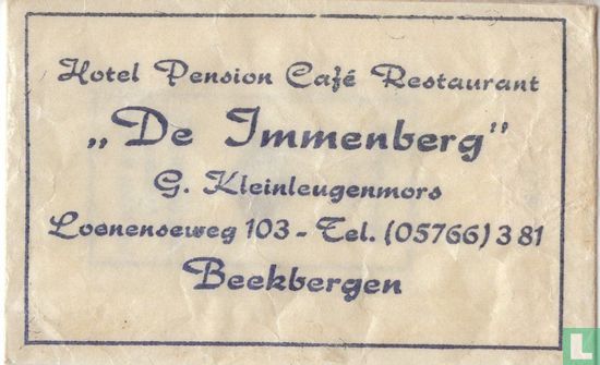 Hotel Pension Café Restaurant "De Immenberg" - Afbeelding 1