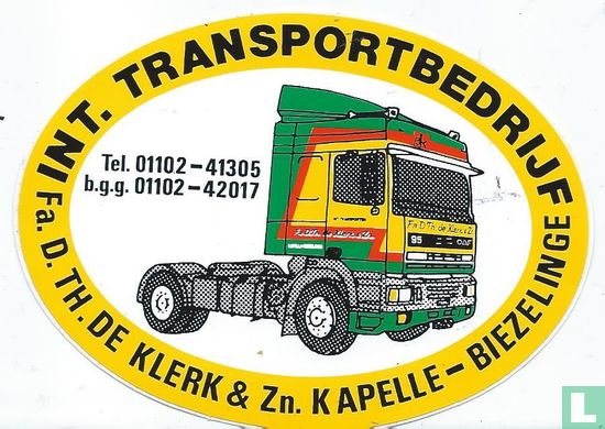 Int.transportbedrijf Fa.D. Th. De Klerk & Zn.