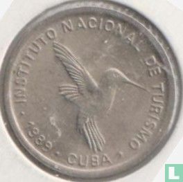 Cuba 10 convertible centavos 1989 (INTUR - copper-nickel - 4 g) - Image 1