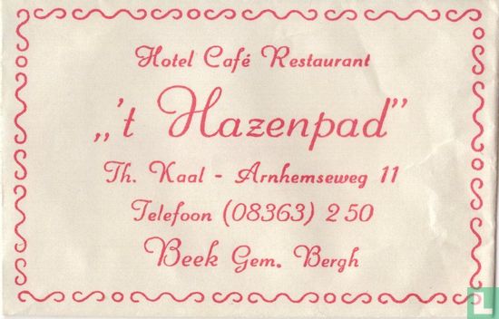 Hotel Café Restaurant " 't Hazenpad" - Bild 1