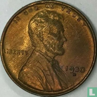 Vereinigte Staaten 1 Cent 1930 (D) - Bild 1