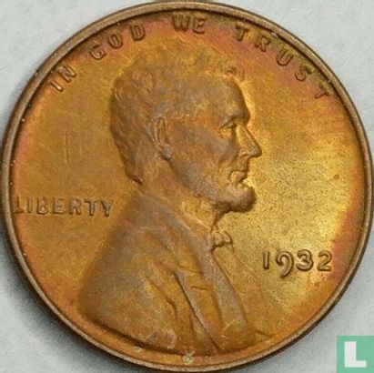 Vereinigte Staaten 1 Cent 1932 (ohne Buchstabe) - Bild 1
