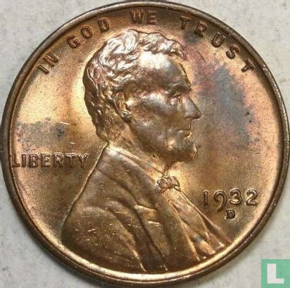 Verenigde Staten 1 cent 1932 (D) - Afbeelding 1
