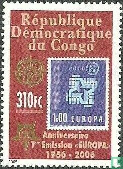 50 ans de timbres Europa