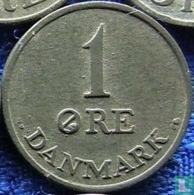 Dänemark 1 øre 1950 (niedrig 0) - Bild 2