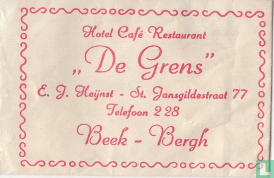 Hotel Café Restaurant "De Grens" - Image 1