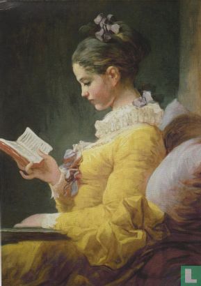 Young girl reading um 1776 - Afbeelding 1