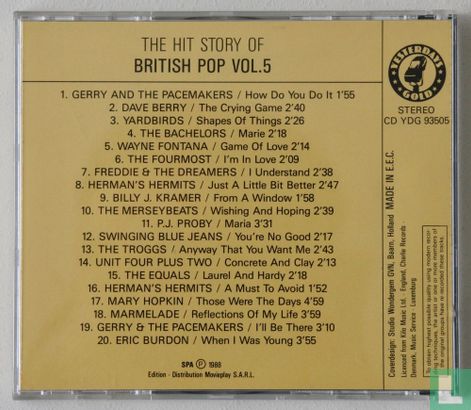 The Hit Story of British Pop Vol 5 - Afbeelding 2