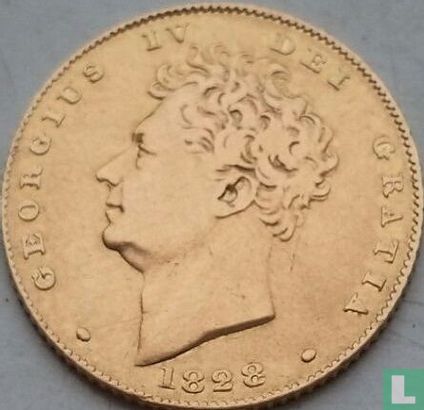 United Kingdom ½ sovereign 1828 - Image 1